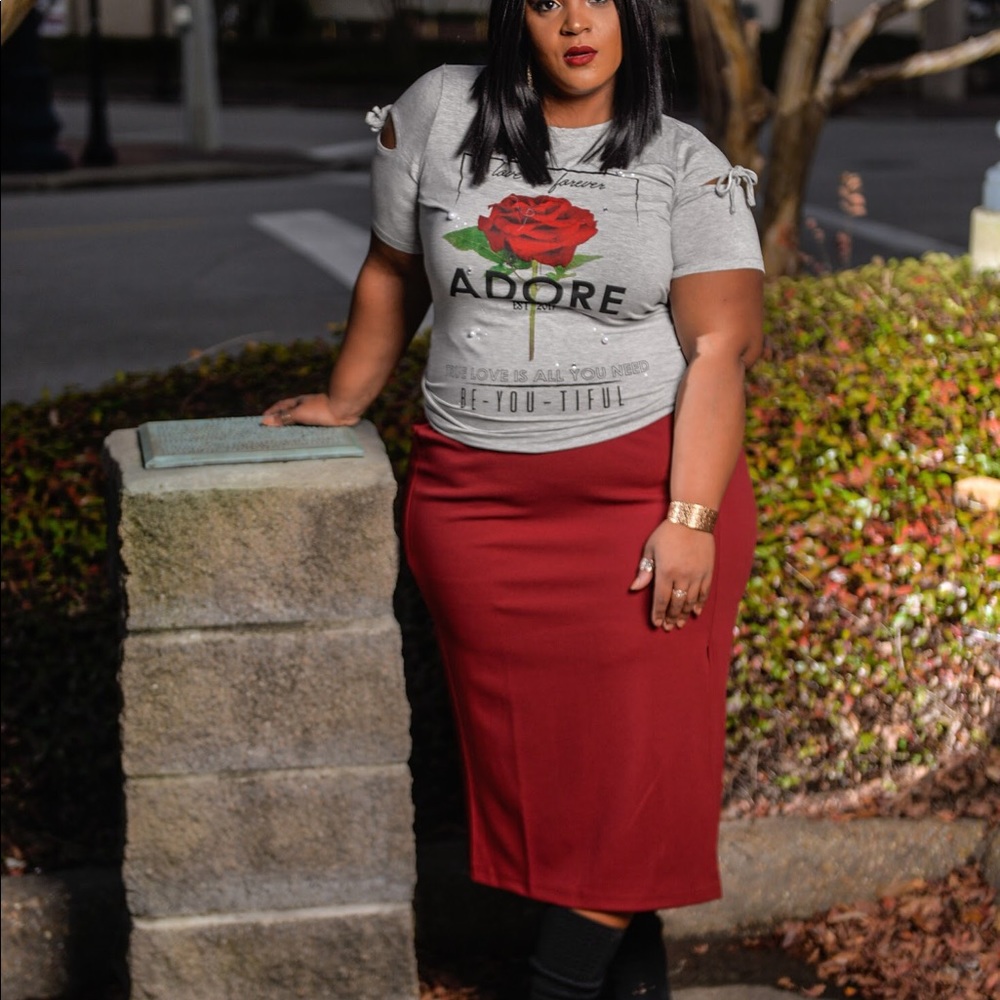 Adore top and Skirt